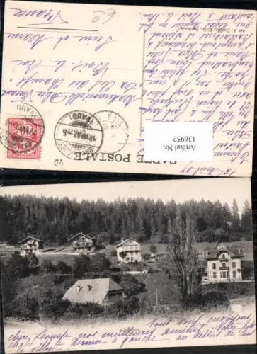 136952,Ballaigues Jura Nord Tolle Detailansicht Häuser 1900 Kt Waadt