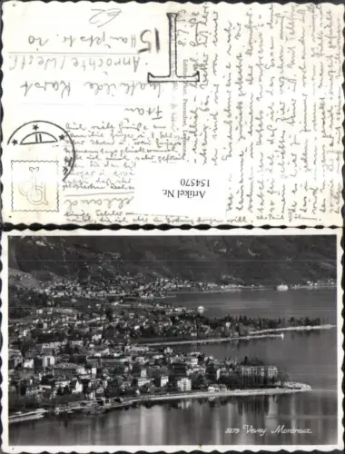 154570,Vevey Montreux 1953 Kt Waadt