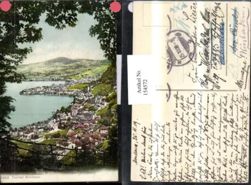 154572,Territet Montreux 1909 Kt Waadt