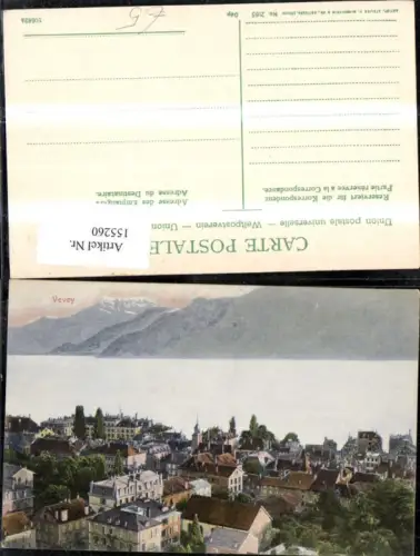 155260,Vevey Genfersee Kt Waadt