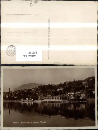 155298,Neuchatel Vue sur l Elvole Kt Waadt
