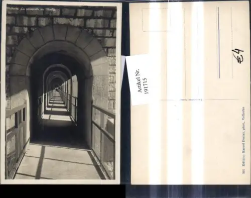 191715,Vallorbe La passerelle du Viaduc Kt Waadt