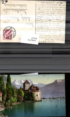 201127,Chillon Dent du midi Schloss Kt Waadt