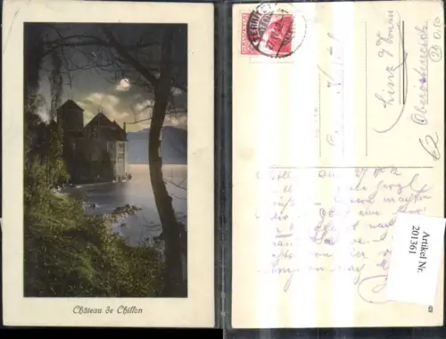 201361,Chateau de Chillon Kt Waadt