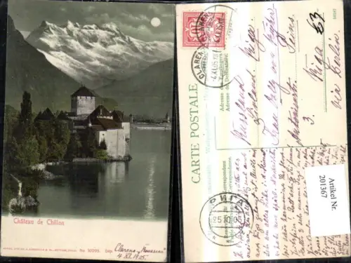 201367,Chateau de Chillon Schloss Kt Waadt