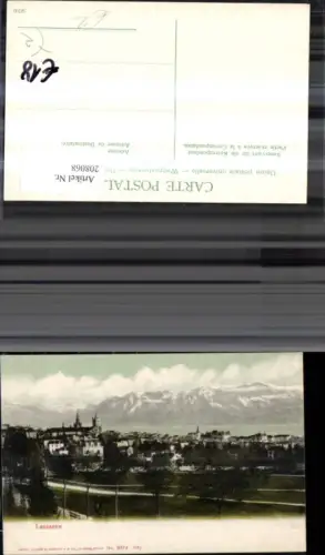 208068,Lausanne Totale Kt Waadt