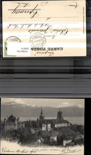 208074,Lausanne Le Chateau Schloss Kt Waadt