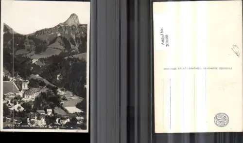 208080,Les Avants s Montreux et Dent du Jaman Foto Ak Kt Waadt