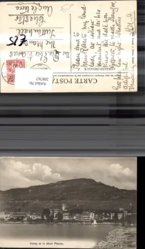 208767,Vevey et le Mont Pelerin Kt Waadt