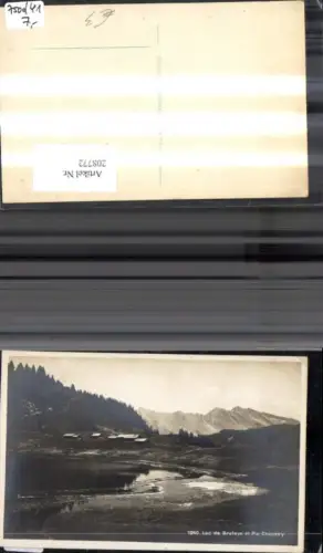 208772,Foto Ak Lac de Bretaye et Pic Chaussy Villars-sur-Ollon Kt Waadt