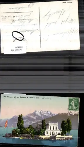 208809,Clarens Jle de Salagnon et Dents du Midi Montreux Genfersee Kt Waadt