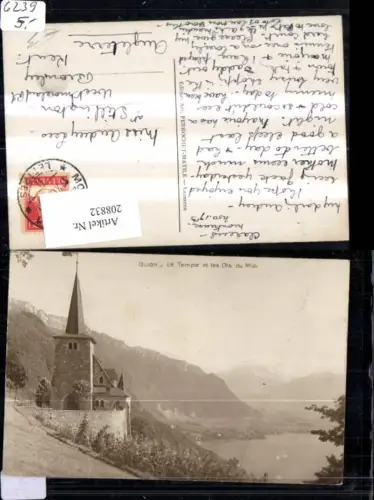 208832,Glion Le Temple et les Dents du Midi
