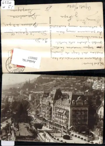 208837,Territet Hotel des Alpes et Grand Hotel Kt Waadt