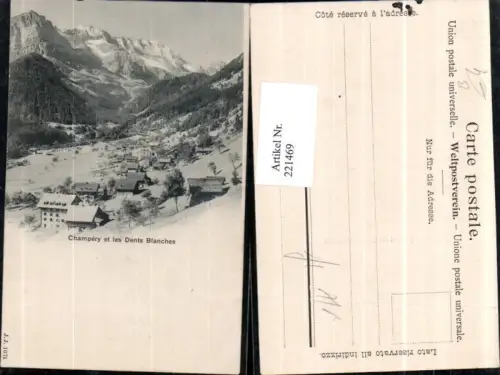221469,Champery et les Dents Blanches Kt Waadt