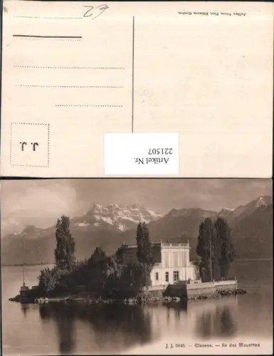 221507,Clarens Ile des Mouettes Insel Kt Waadt