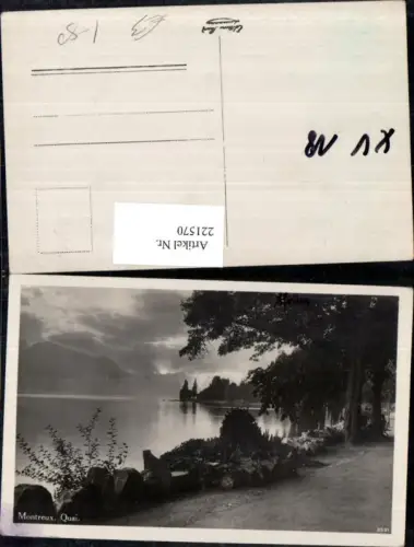 221570,Montreux Quai Ufer Partie Kt Waadt