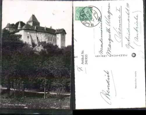 241935,Le Chateau de Blonay Schloss Kt Waadt