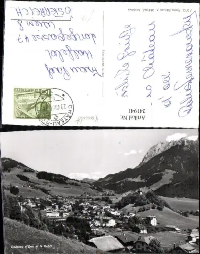 241941,Chateau d'Oex et le Rubli Totale Kt Waadt