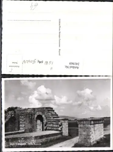 241969,Avenches Ruine Romaine Kt Waadt