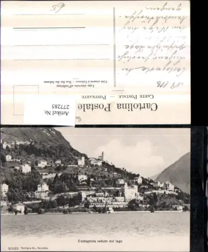 277285,Castagnola veduto dal lago Totale Kt Waadt