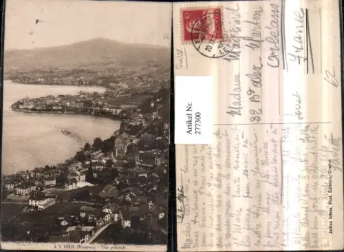277300,Montreux Totale Vue generale Kt Waadt