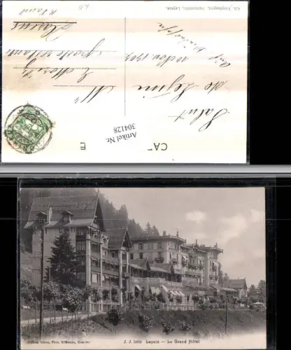 304128,Leysin Le Grand Hotel Kt Waadt