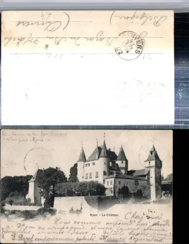 309838,Nyon Le Chateau Schloss Kt Waadt