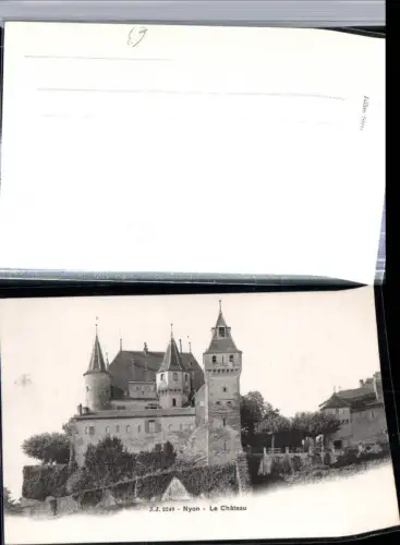 309842,Nyon Le Chateau Schloss Kt Waadt
