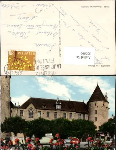 350999,Yverdon Le Chateau Schloss Kt Waadt