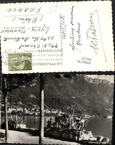 391273,Montreux-Territet Teilansicht Kt Waadt