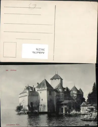 391276,Chateau de Chillon Schloss b. Veytaux
