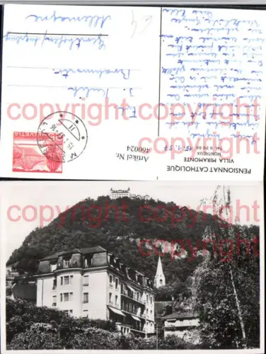 460024,Montreux Pensionnat Catholique Villa Miramonte Kt Waadt
