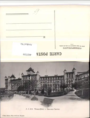 495759,Caux-sur-Territet Palace Hotel Kt Waadt