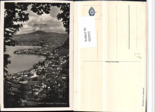 502955,Territet Montreux Totale m. Mont Pelerin Kt Waadt