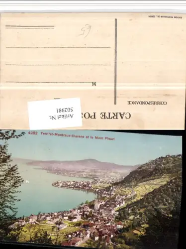 502981,Territet Montreux Clarens et Mont Fleuri Totale Kt Waadt