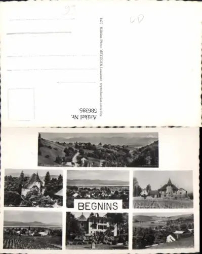 586395,Mehrbild Ak Begnins Switzerland