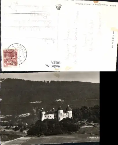 586571,Foto Ak Chateau de Champvent Schloss Switzerland