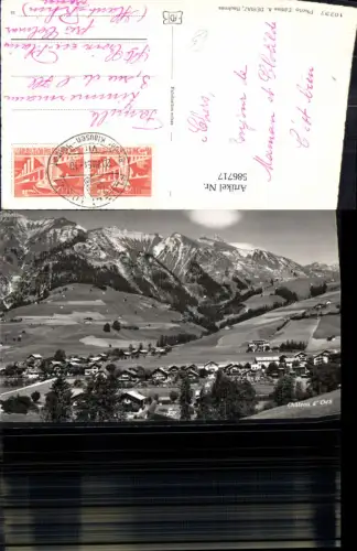 586717,Foto Ak Château-d’Oex Switzerland