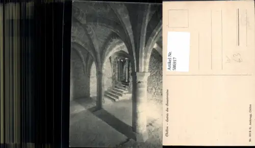 586917,Chillon Schloss Entree des Sousterrains Veytaux Montreux Switzerland