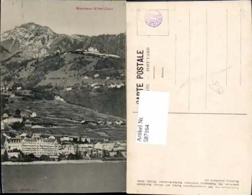587164,Montreux Glion Caux Switzerland