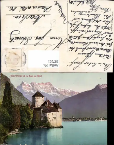 587201,Chillon et la Dent du Midi Schloss Veytaux Switzerland
