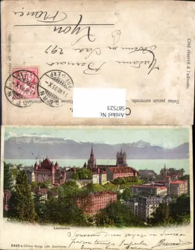 587523,Lausanne Ansicht Switzerland