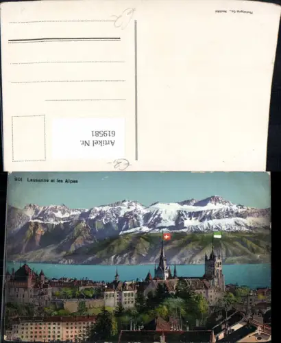 619581,Lausanne et les Alpes