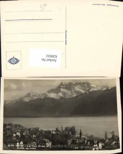 620032,Vevey La Tour et les Dents du Midi