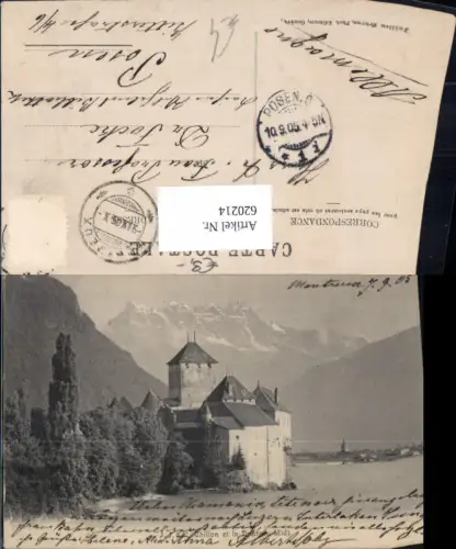 620214,Veytaux Chillon et la Dent du Midi