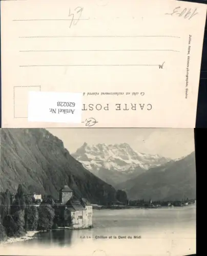 620228,Veytaux Chillon et la Dent du Midi