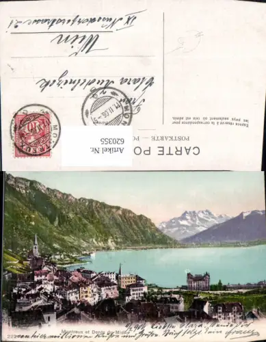 620355,Montreux et Dents du Midi 1906