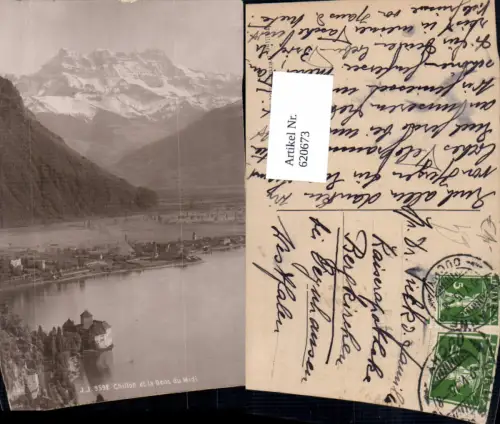 620673,Veytaux Chillon et la Dent du Midi
