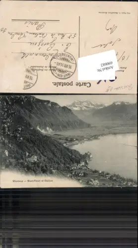 690682 Montreux Mont Fleuri et Chillon Waadt