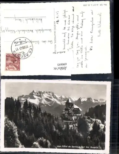 690695 Hotel de Sonloup sur les Avants Lex Avants Montreux Waadt Vaud